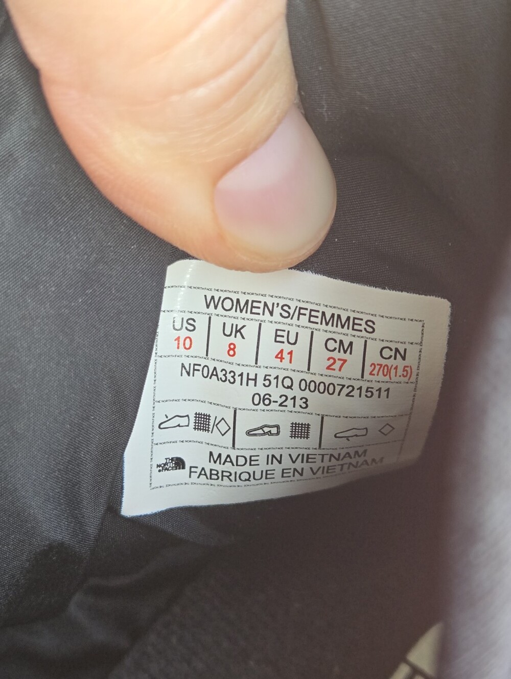The North Face Thermoball Slippers women's size size 10 - Picture 7 of 8